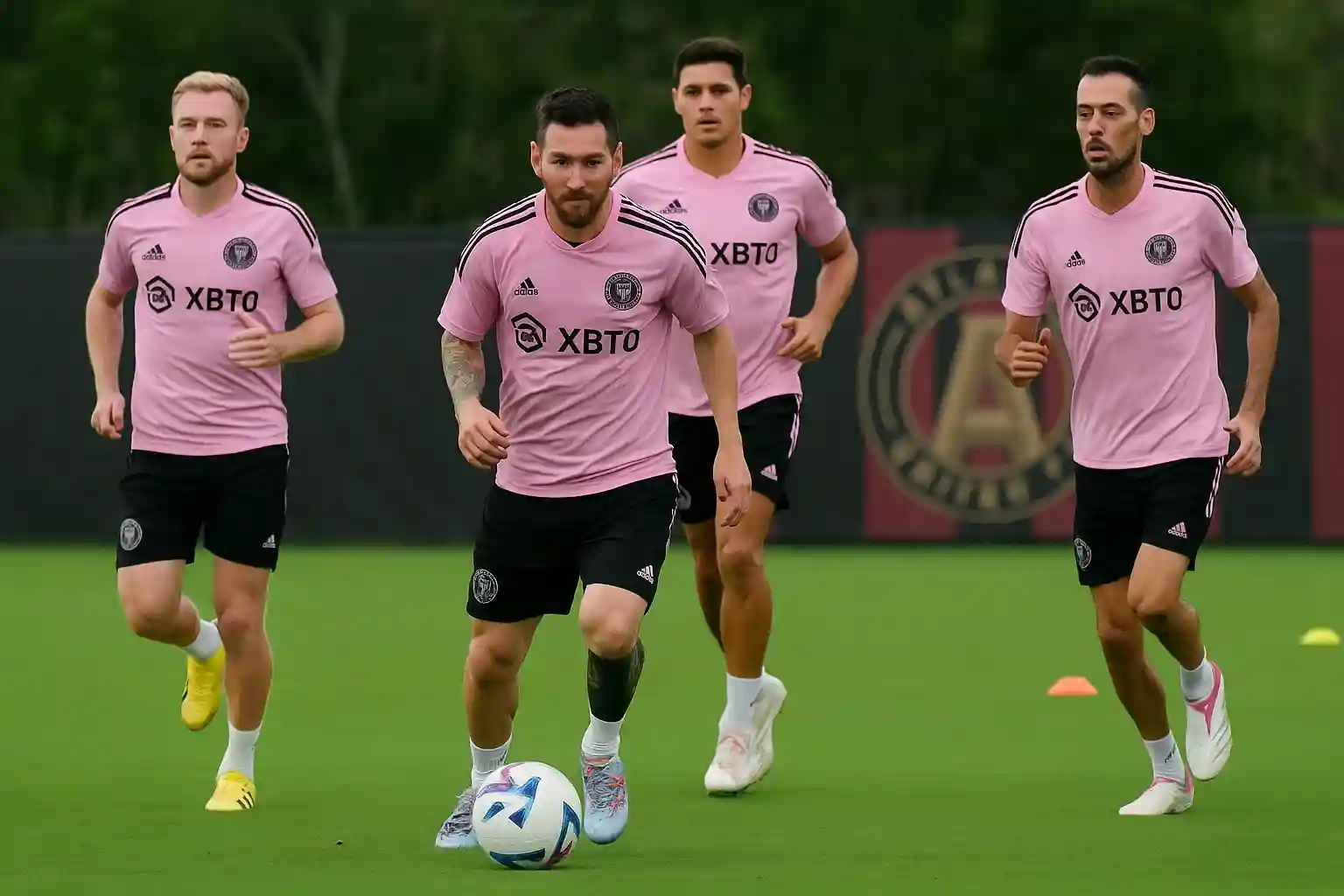 Trực tiếp Inter Miami vs Atlanta United 29/06 lúc 06:30 1 Inter Miami chuẩn bị cho trận đấu với Atlanta United