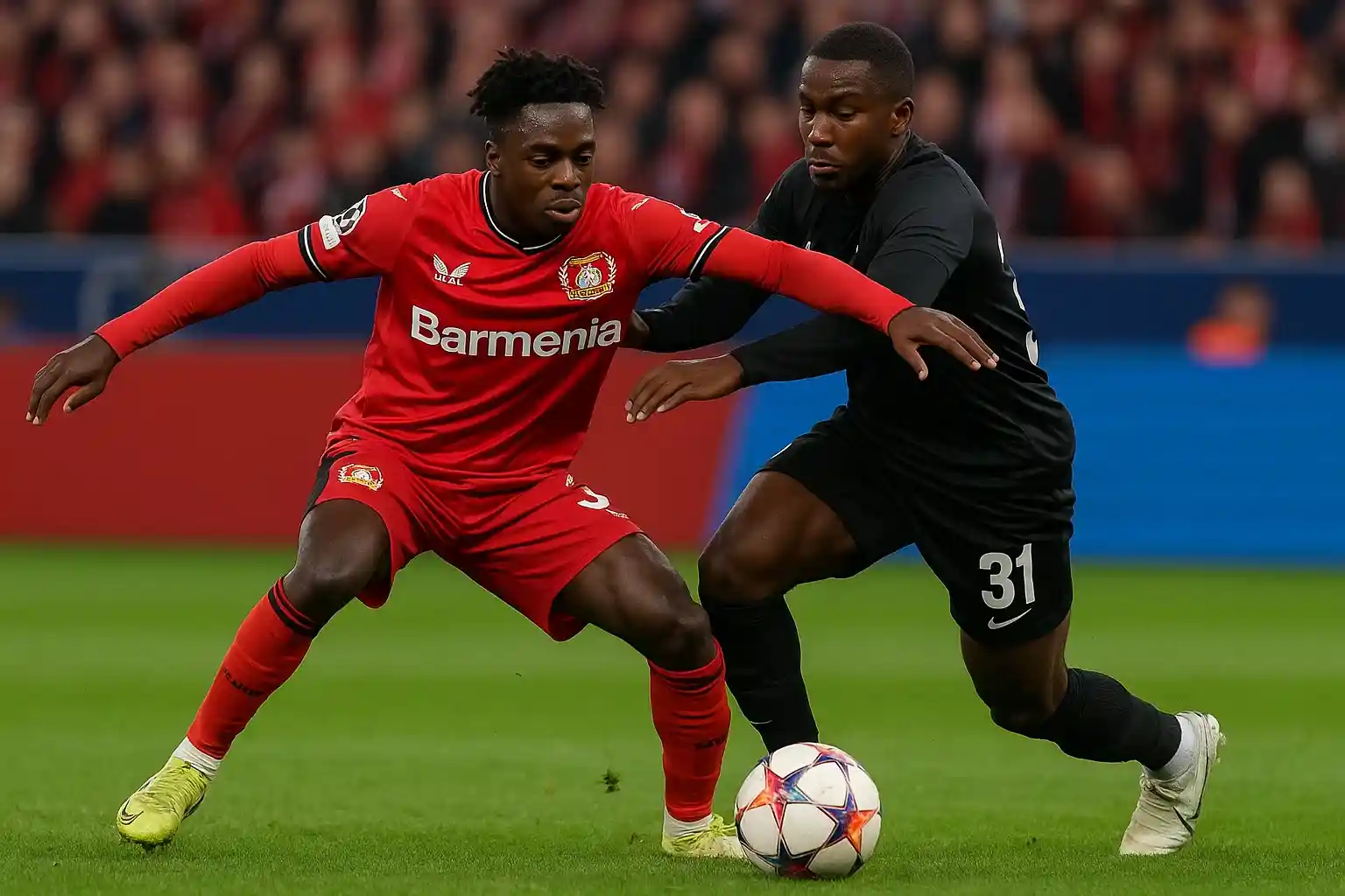 Jeremie Frimpong: Đến để "lấp đầy" khoảng trống Trent để lại 2 Frimpong phòng ngự chắc chắn, giúp Bayer Leverkusen duy trì thế trận vững vàng