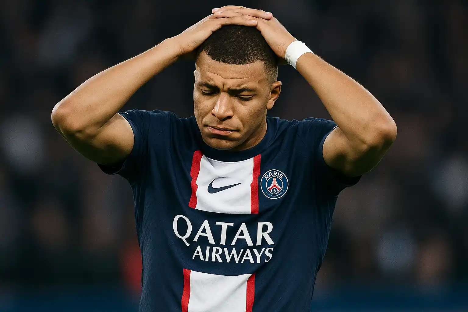 Kylian Mbappe: Vẫn thắng, nhưng phải cúi đầu trước cố nhân 1 Kylian Mbappe thất vọng với phong độ của mình