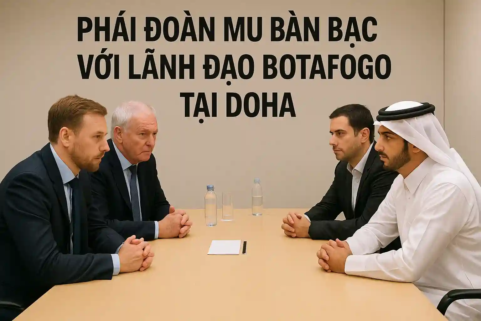 MU săn thủ thành John Victor sau FIFA Club World Cup 2025 2 Phái đoàn MU bàn bạc với lãnh đạo Botafogo tại Doha