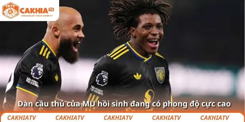MU Hồi Sinh Dưới Tay Michael Carrick 2 Dàn cầu thủ của MU hồi sinh đang có phong độ cực cao