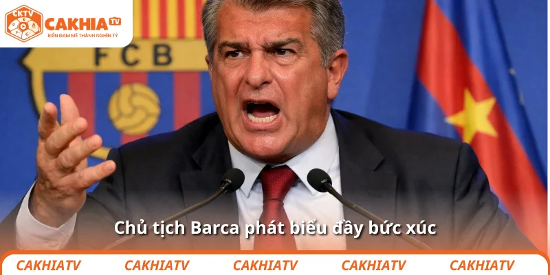 Chủ tịch Barca “đổ lỗi” FIFA vì chấn thương của Raphinha 2 Chủ tịch Barca phát biểu đầy bức xúc